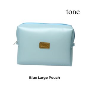 09b. Blue Large Pouch